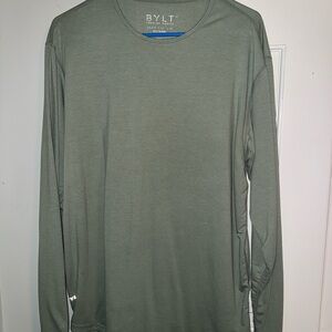 BYLT Basics Olive Long Sleeve Tee